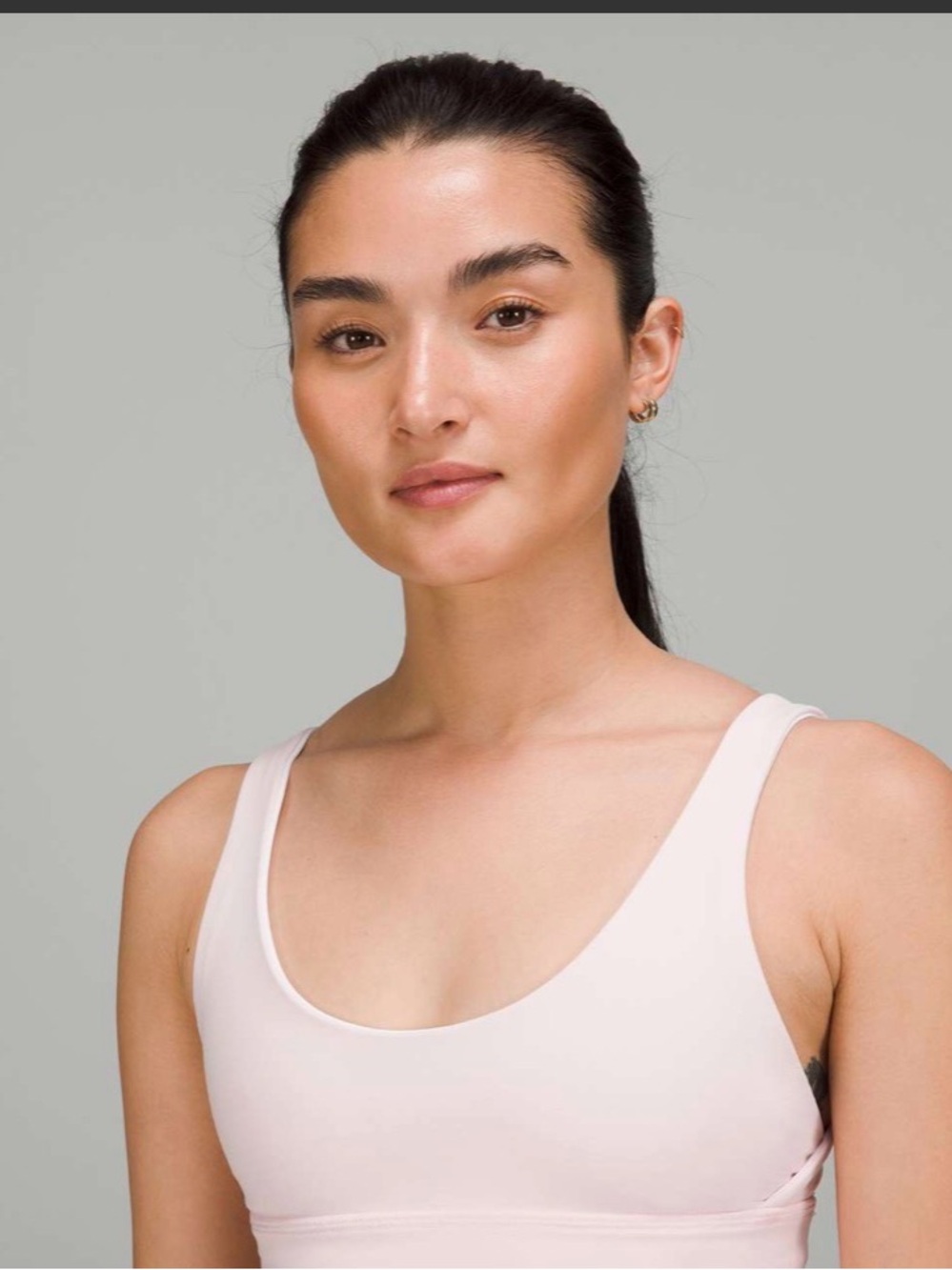 Lululemon Align Reversible Bra - White / Strawberry Milkshake